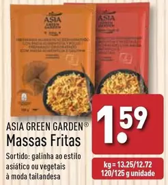 Oferta de Asia Green Garden - Massas Fritas por 1,59€ em Aldi