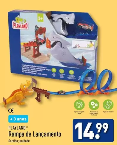 Oferta de Playland - Rampa De Lancamento por 14,99€ em Aldi