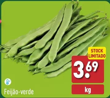 Oferta de Feijão-verde por 3,69€ em Aldi