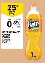 Oferta de Fanta - Refrigerante C/Gas por 0,89€ em Continente