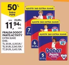 Oferta de Dodot - Fralda Pants Activity por 11,94€ em Continente