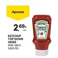 Oferta de Heinz - Ketchup Top Down por 2,69€ em Continente