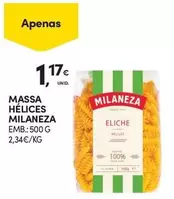 Oferta de Milaneza - Massa Helices por 1,17€ em Continente