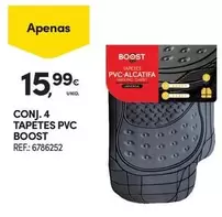 Oferta de Boost - Conj. 4 Tapetes Pvc por 15,99€ em Continente