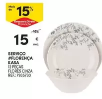 Oferta de Kasa - SERVICO #FLORENA KASA por 15€ em Continente