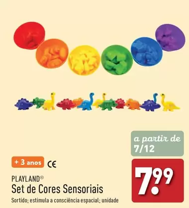 Oferta de A+ - Set De Cores Sensoriais por 7,99€ em Aldi