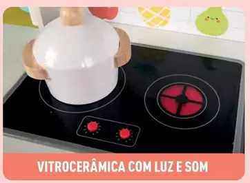 Oferta de .Com - Vitroceramica Com Luz E Somem Aldi