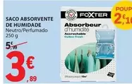 Oferta de Foxter - Saco Absorvente De Humidade por 3,89€ em E.Leclerc