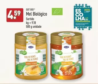 Oferta de Gut Bio - Mel Biologico por 4,59€ em Aldi