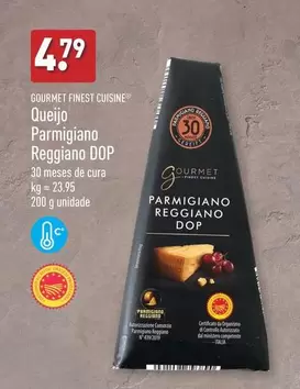 Oferta de Gourmet -  Finest Cuisine - Queijo Parmigiano Reggiano DOP por 4,79€ em Aldi