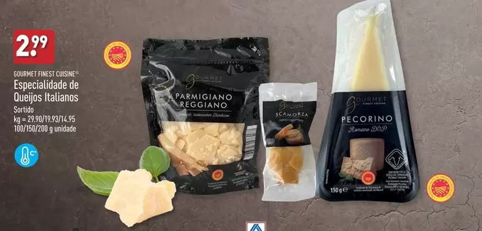 Oferta de Gourmet - Escalidade De Queijo Tetlarnos por 2,99€ em Aldi