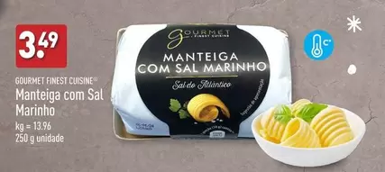 Oferta de Gourmet -  Finest Cuisine - Manteiga Com Sal Marinho por 3,49€ em Aldi