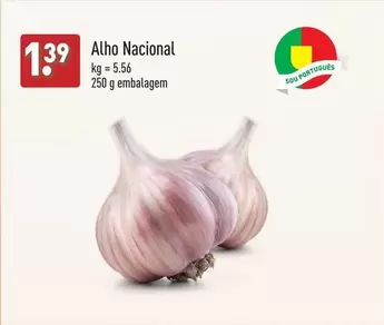 Oferta de Alho Nacional por 1,39€ em Aldi