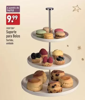 Oferta de A+ - Suporte Para Bolos por 9,99€ em Aldi