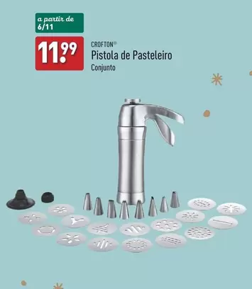 Oferta de A+ - Pistola De Pasteleiro por 11,99€ em Aldi