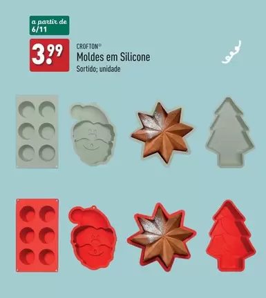 Oferta de A+ - Moldes em Silicone por 3,99€ em Aldi