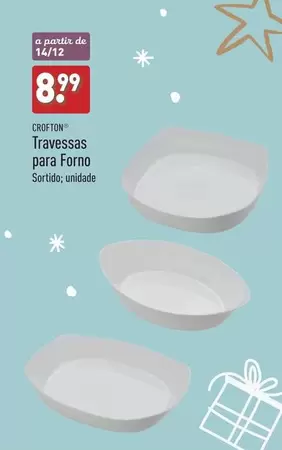 Oferta de A+ - Travessas Para Forno por 8,99€ em Aldi