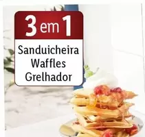 Oferta de Sanduicheira Waffles Grelhadorem Lidl