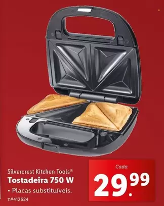 Oferta de Silvercrest - Tostadeira 750 W por 29,99€ em Lidl