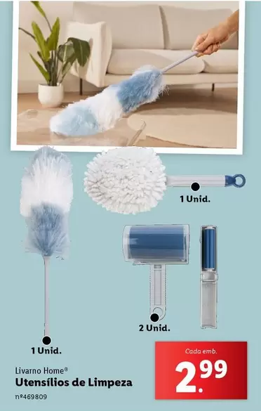 Oferta de Home - Utensilios De Limpeza por 2,99€ em Lidl