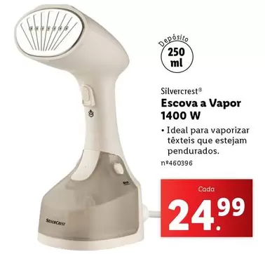 Oferta de Silvercrest - Escova A Vapor 1400 W por 24,99€ em Lidl