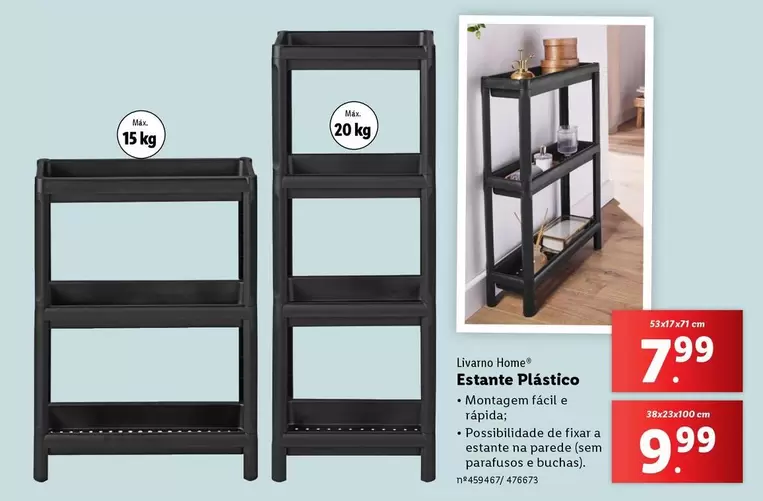 Oferta de A+ - Estante Plastico por 7,99€ em Lidl