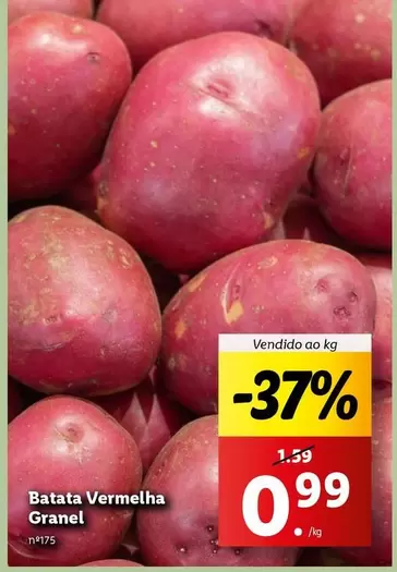 Oferta de Batata Vermelha por 0,99€ em Lidl