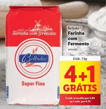 Oferta de .Com - Farinha Com Fermentoem Lidl