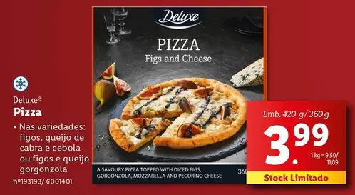 Oferta de Deluxe - Pizza por 3,99€ em Lidl