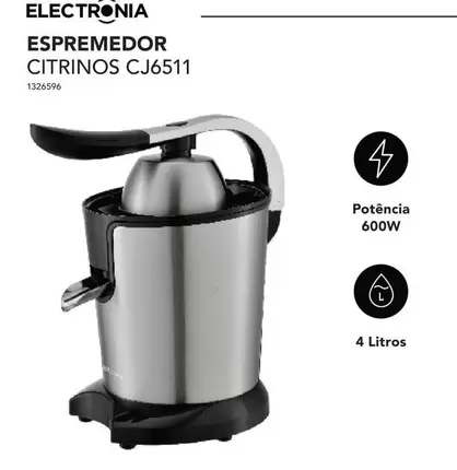 Oferta de Electronia - Esprementor Citrinos Cj6511em Radio Popular