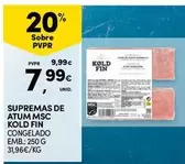 Oferta de Kold Fin - Supremas De Atum Msc por 7,99€ em Continente