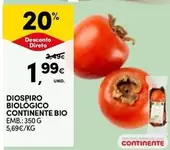 Oferta de Continente Bio - Biológico por 1,99€ em Continente