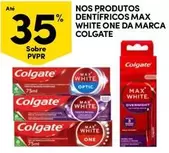 Oferta de Colgate - Nos Produtos Dentifricos Max White One Da Marcaem Continente