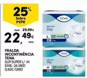 Oferta de Tena - Fralda Incontinencia por 22,49€ em Continente