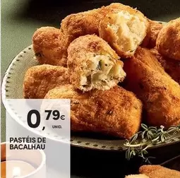 Oferta de Pastéis De Bacalhau por 0,79€ em Continente