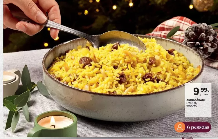 Oferta de Arroz, Sanit, 6 Personnels por 9,99€ em Continente