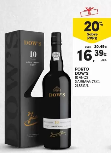 Oferta de Dow´s - Porto por 16,39€ em Continente