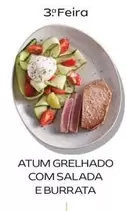 Oferta de .Com - Atum Grelhado Com Salada E Burrataem Continente