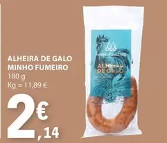 Oferta de Alheira -  De Galo por 2,14€ em E.Leclerc