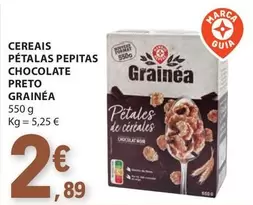 Oferta de Marca Guia - Cereais Pétalas Pepitas Chocolate por 2,89€ em E.Leclerc