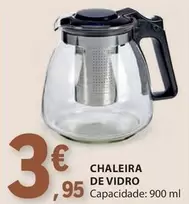 Oferta de Chaleira De Vidro por 3,95€ em E.Leclerc