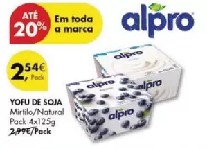 Oferta de A+ - Yofu De Soja por 2,54€ em Pingo Doce