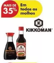 Oferta de Kikkoman - Em Todos Os Molhosem Pingo Doce