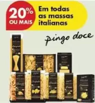 Oferta de As - Em Todas  Massas Italianasem Pingo Doce