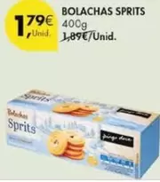 Oferta de Bolachas Sprits por 1,79€ em Pingo Doce