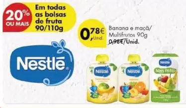 Oferta de As - Banana E Maca/ Multifrutos por 0,78€ em Pingo Doce