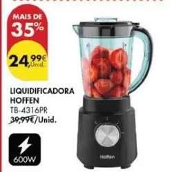 Oferta de Hoffen - Liquidificadora por 24,99€ em Pingo Doce