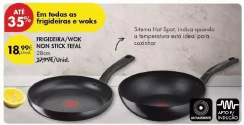 Oferta de As - Frigideira/Wok por 18,99€ em Pingo Doce