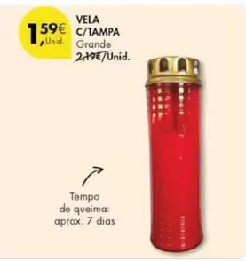 Oferta de Vela - C/Tampa por 1,59€ em Pingo Doce