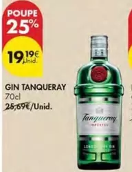 Oferta de Tanqueray - Gin por 19,19€ em Pingo Doce